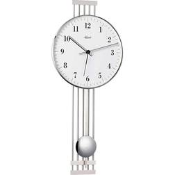 Hermle 70981-002200 Highbury Nickel Wall Clock