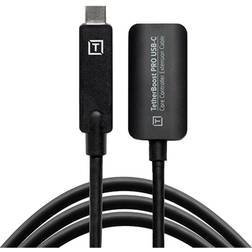 Tether Tools 16' Pro USB-C Core Controller Extension Cable, Black