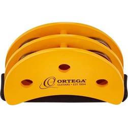 Ortega Guitars Percussion Series Foot Tambourine, Orange