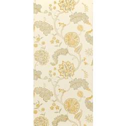 Sanderson Palampore Floral Wallpaper 105 in Silver Gold
