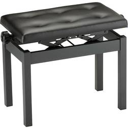 Korg PC-770 Height-Adjustable Piano Bench (Black) PC770BK