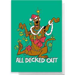 Scooby Doo All Decked Out Greetings Card Standard Card