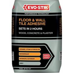 Evo-Stik Floor & Tile Adhesive Fast Set Wood, Concrete & Plaster 20kg