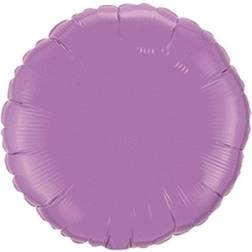 Qualatex 18" Spring Lilac Plain Circle Foil Balloon