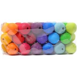 GRIMM´S Wooden Beads Large 36 pcs Rainbow wooden