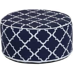 Charles Bentley Inflatable Foot Stool Assorted, Navy Blue