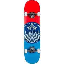 Habitat Leaf Dot 7.75 Complete Skateboard green 7.75 green 7.75