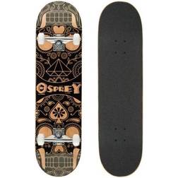 Osprey Skateboard Candy Skull Brun 79 X 20 Cm