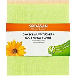 Sodasan Organic Eco Sponge Cloths pack of 2