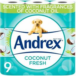 Andrex Toilet Roll - Coconut Fresh Fragrance Toilet Paper, Toilet