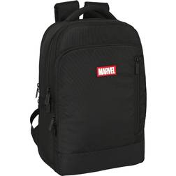 Marvel Rucksack for Laptop and Tablet with USB Output Black