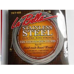 La Bella 767-6S Bass VI stainless steel roundwound 026/095