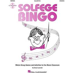 Hal Leonard Solfege Bingo Whole-Group Games And Activities Game/Cd