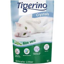Tigerino Crystals Aloe Vera kattegrus - 3 5