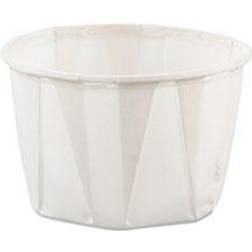 Paper Portion Cups, 2oz, White, 250/Bag, 20 Bags/Carton