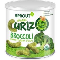 Sprout 1.48 Oz. Broccoli Organic Curlz Baked Toddler Snack
