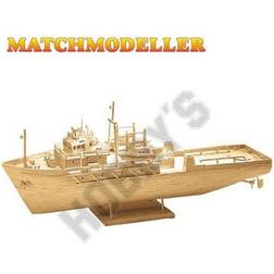 Hobby's Matchmodeller Oil Rig Supply Vessel Matchstick Kit