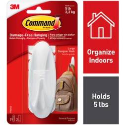 Command 5 lb. Large Hooks Value Pack