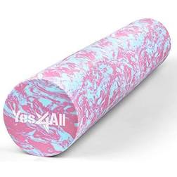 Yes4All 18inch Exercise Foam Roller EVA Unicorn Marbled