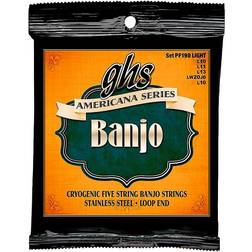 GHS Americana Series Banjo Light Strings (10-Lw22jd-10)