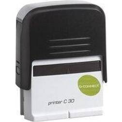 Q-CONNECT Voucher for Custom Self-Inking Stamp 57 x 20mm KF02112