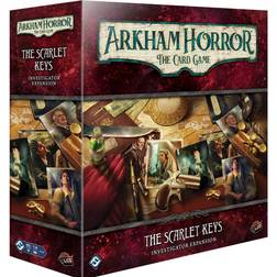 Fantasy Flight Games Arkham Horror The Card Game The Scarlet Keys Investigator Expansion Horror Mystery Game Cooperative Card Game Ages 14 1-4 Players Avg. Playtime 1-2 Hours Made