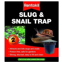 Rentokil Garden Slug & Snail Trap, Attracts & Kills Safe Poison-Free