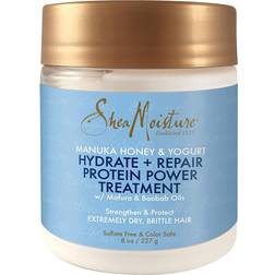 Shea Moisture Manuka Honey & Yogurt Hydrate + Repair Protein Power Treatment, Hair Mask, Deep Conditioner