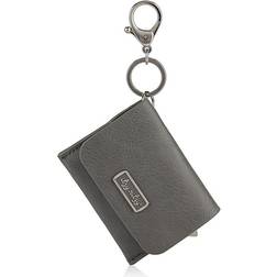 Itzy Ritzy Mini Wallet Card Holder Key Chain Charm; Can Clip Diaper