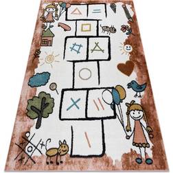 Rugsx - Carpet fun Hop for children, hopscotch, animals