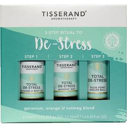Tisserand Aromatherapy 3-Step Ritual to De-Stress 3 10ml