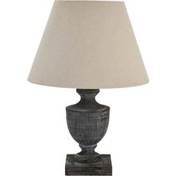 Hill Interiors Incia Urn Wooden Table Lamp