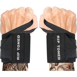 Rip Toned Wrist Wraps 18" Professional Grade with Thumb Loops Wrist Support Braces Men & Women Weight Lifting, Crossfit, Powerlifting, Strengt