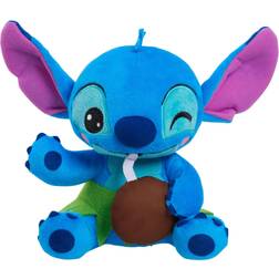Just Play Disney Stitch Small Plush with Coconut Kids Toys for Ages 2 up