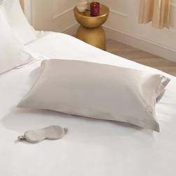 ESPA Oxford Edge Silk Pillow Case Grey