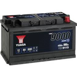 Yuasa Batteri 80Ah Agm 317X175X190