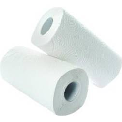 2Work Kitchen Roll Pack of 2 x12 White CT73665 CT73665