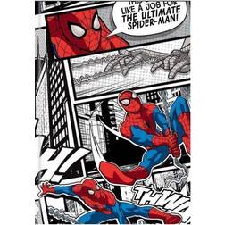 Marvel Spiderman A5 Notebook Notepad Journal School Stationery Classic Retro Design