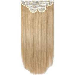 Lullabellz Super Thick Curly Clip In Hair Extensions 22" 5-pack 611/KB88 Golden Blonde