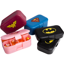 Smartshake DC Comics Pill Box Organizer, 2-pack