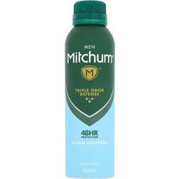 Mitchum Men Triple Odor Defense 48HR Protection Clean Control Antiperspirant & Deodorant 200ml