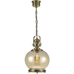 Riley Medium Globe Ceiling Pendant Lamp