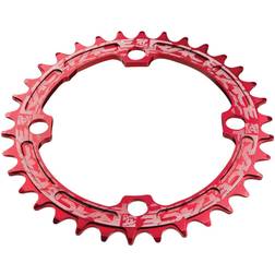 Race Face Narrow Wide Chainring 4-bolt 10/11/12-speed red 30T 2022