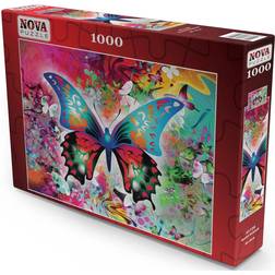 Nova Colorful Butterfly 1000 Pieces