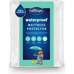 Silentnight Waterproof Protector Pad Mattress Cover White