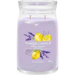 Yankee Candle Lemon Lavender Violet Scented Candle 567g