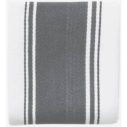 Dexam Love Colour Striped Tea Kitchen Towel Grey, White