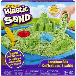 Kinetic Sand Green Sandbox Playset