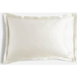 ESPA Oxford Edge Silk Pearl Pillow Case White