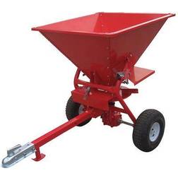 VFM Red 350lb ATV Salt Spreader 160 Litre 386125